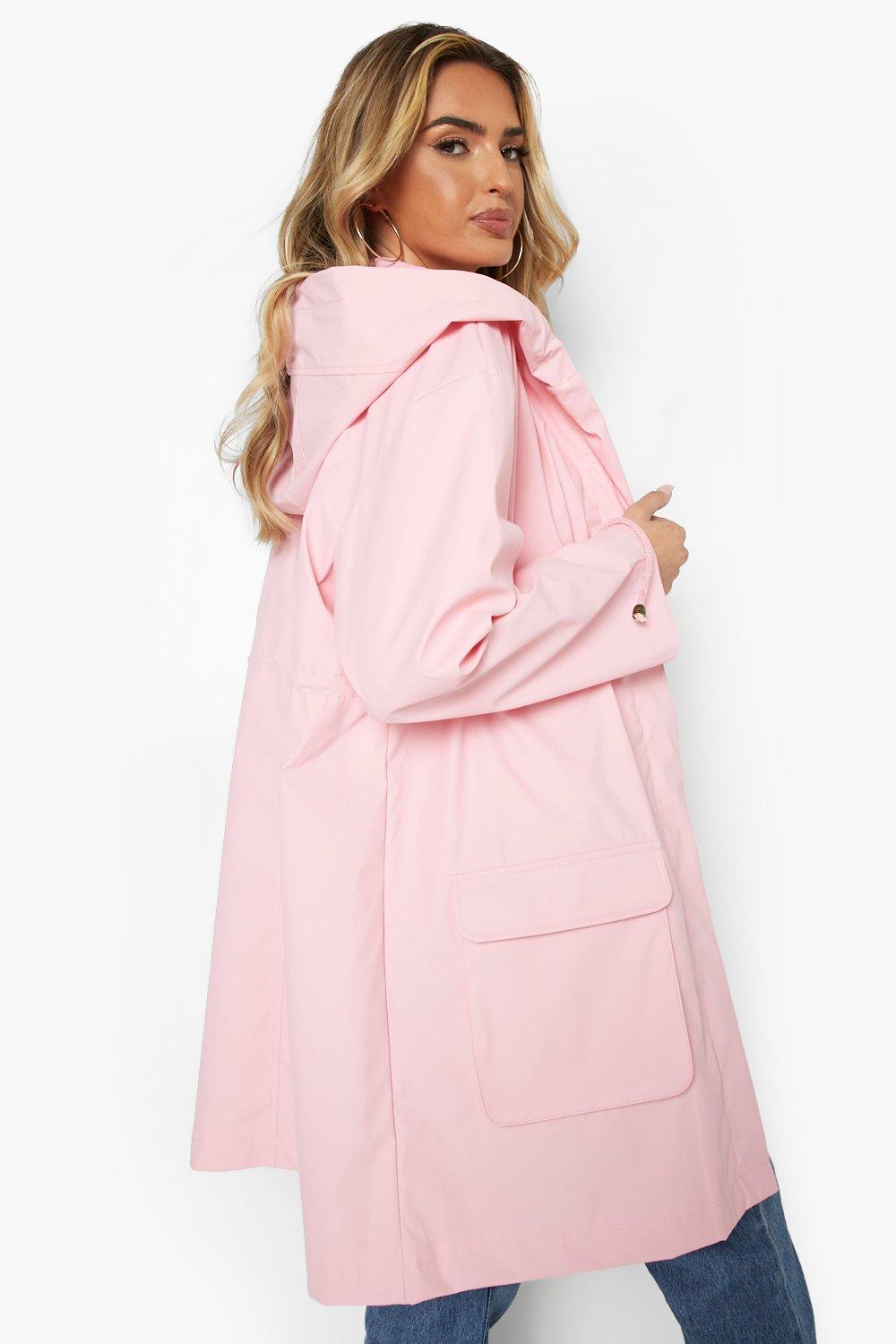 Maternity Tie Waist Rain Mac